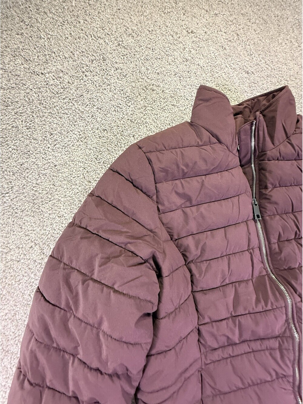 NWOT Nautica Women’s Puffer Jacket Size XL Burgundy - Picture 6 of 14